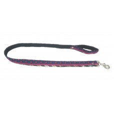 Super Dog Nylon Leash With Velvet 1.25 Inch